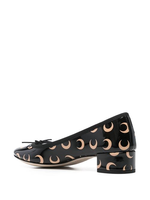 Moon printed leather repetto Camille MARINE SERRE | WFW052ARLEA0031IT99